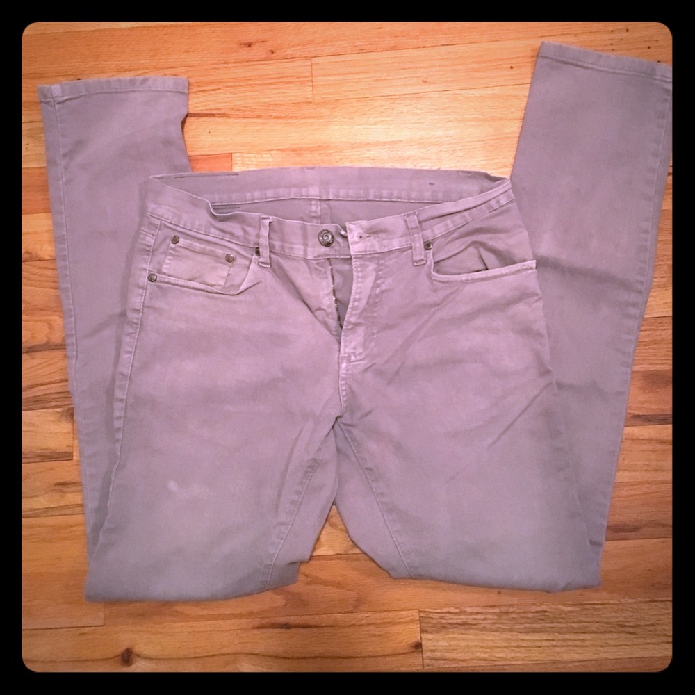 Zara men's gray jeans